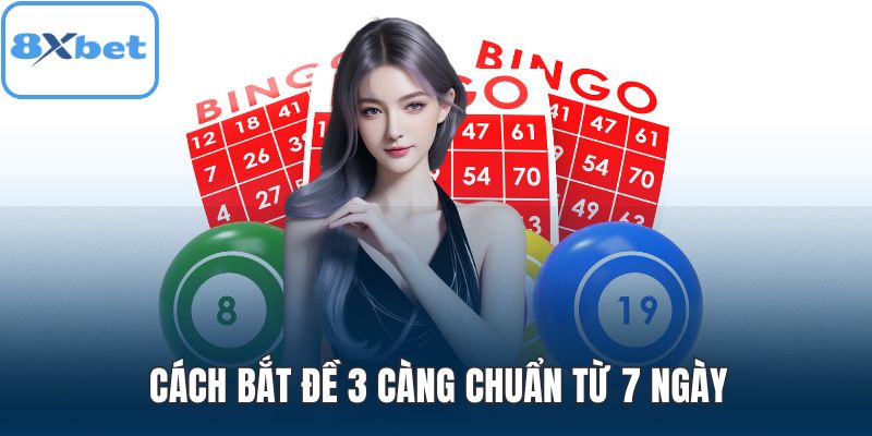 Cách bắt đề 3 càng chuẩn từ 7 ngày